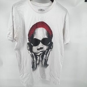 Rodman‎ T-Shirt Size Large (Officially Licensed) Made in the USA